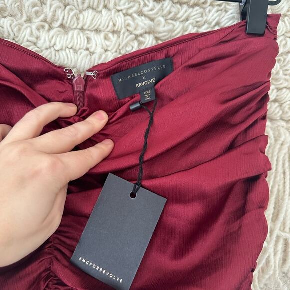 NWT: Michael Costello x Revolve Daxton Mini Skirt - Picture 3 of 6